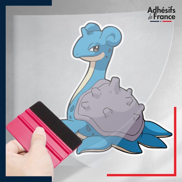 stickers sous film transfert Pokémon Lokhlass