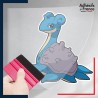 stickers sous film transfert Pokémon Lokhlass