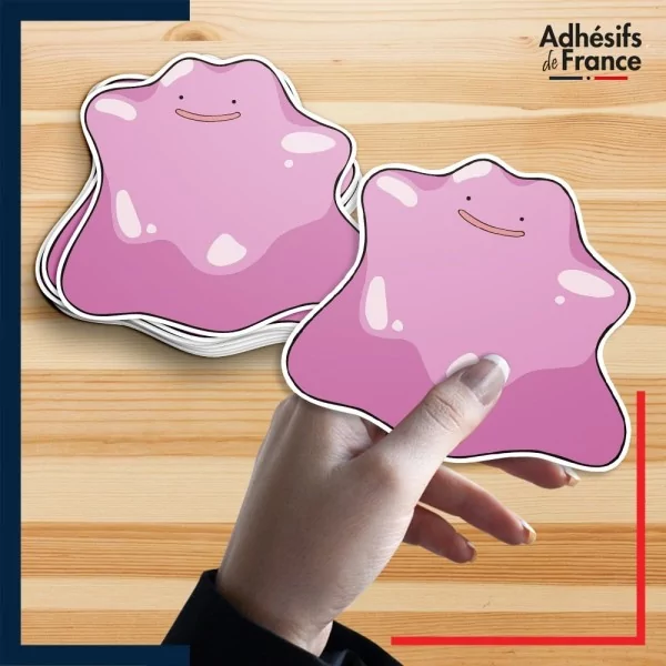 autocollant petit format Pokémon Métamorph