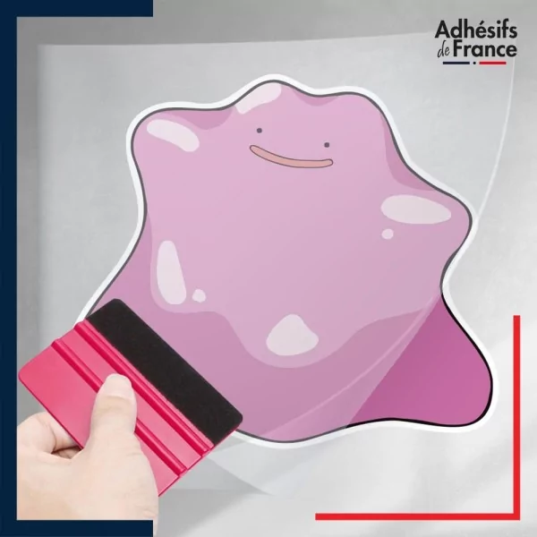 stickers sous film transfert Pokémon Métamorph