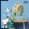 Adhésif grand format Pokémon Amonistar