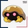 Sticker Pokémon Kabuto