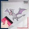 stickers sous film transfert Pokémon Ptéra