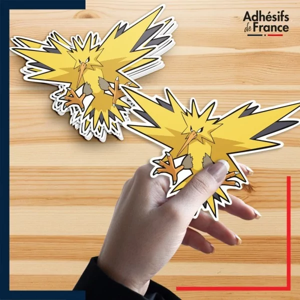 autocollant petit format Pokémon Electhor