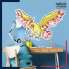 Adhésif grand format Pokémon Sulfura
