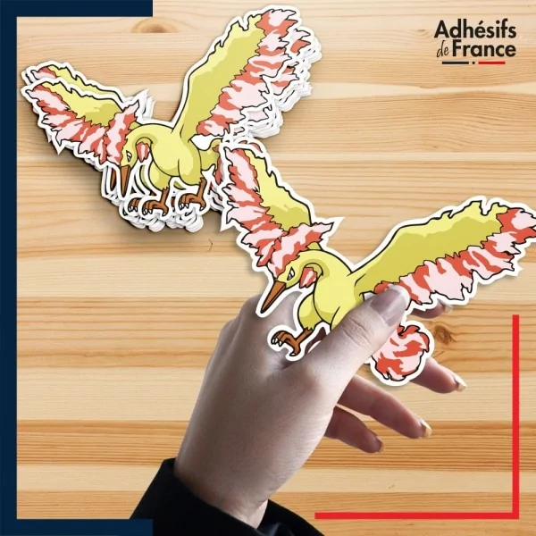 autocollant petit format Pokémon Sulfura