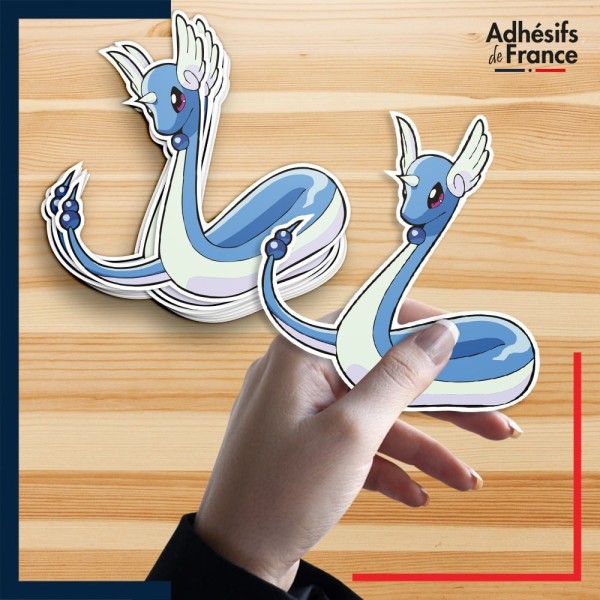 autocollant petit format Pokémon Draco