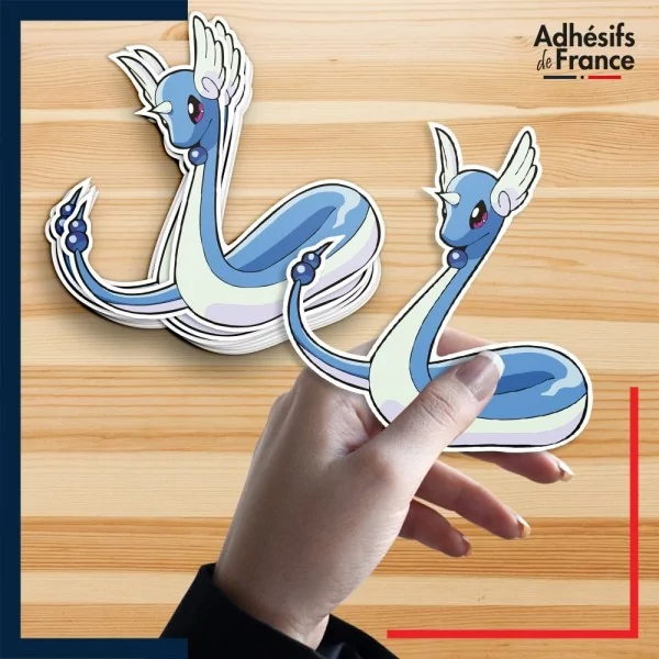 autocollant petit format Pokémon Draco
