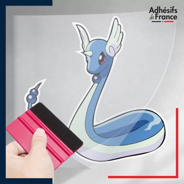 stickers sous film transfert Pokémon Draco