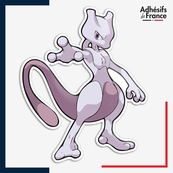 Sticker Pokémon Mewtwo