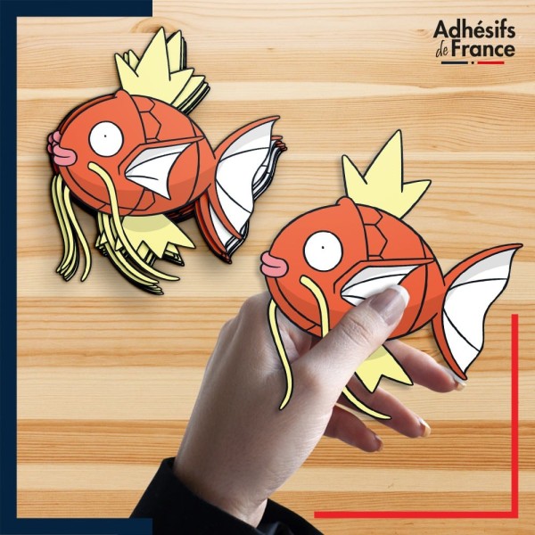autocollant petit format Pokémon Magicarpe