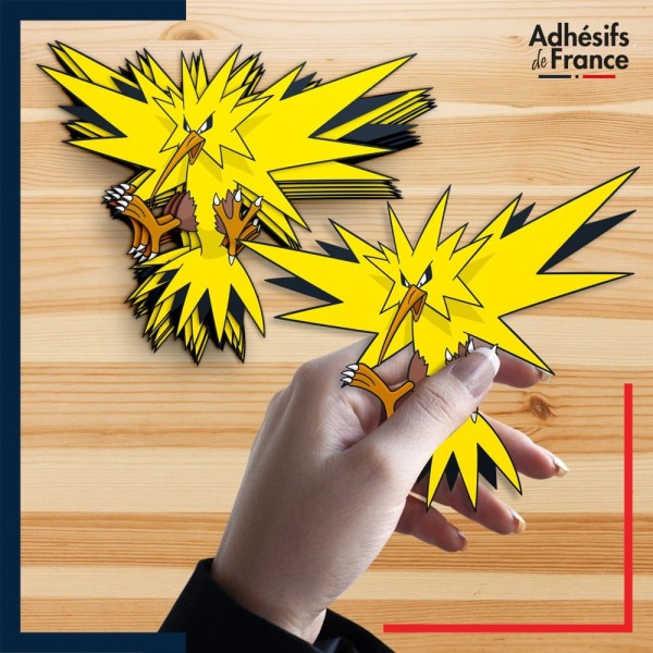 autocollant petit format Pokémon Électhor