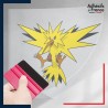 stickers sous film transfert Pokémon Électhor