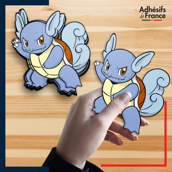 autocollant petit format Pokémon Carabaffe