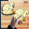 autocollant petit format Pokémon Feunard