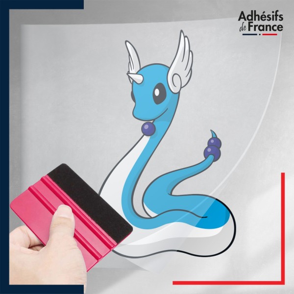 stickers sous film transfert Pokémon Draco