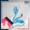 stickers sous film transfert Pokémon Draco
