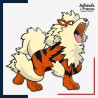 Sticker Pokémon Arcanin