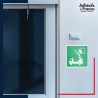adhésif norme iso 7010 fenêtre de secours en cas d'évacuation