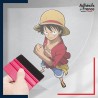 stickers sous film transfert One Piece - Luffy