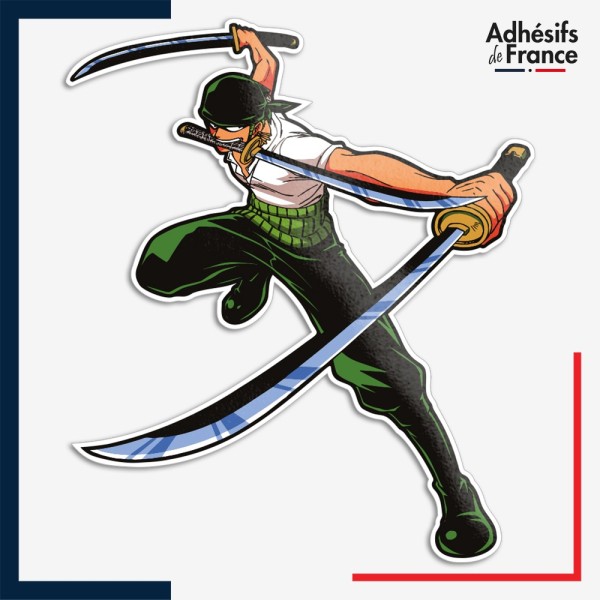 Sticker One Piece - Roronoa Zoro avec bandana