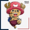 Sticker One Piece - Tony Tony Chopper chapeau rose