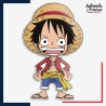 Sticker One Piece - Chibi Luffy