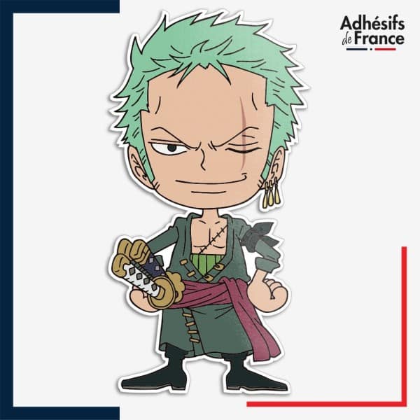 Sticker One Piece - Chibi Roronoa Zoro