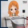 Adhésif grand format One Piece - Chibi Nami