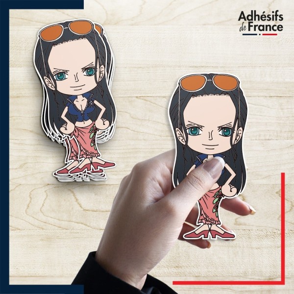 autocollant petit format One Piece - Chibi Nico Robin