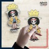 autocollant petit format One Piece - Chibi Brook