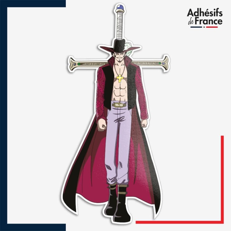 Mihawk Sticker Sticker One Piece - Dracule Mihawk