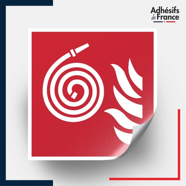 étiquettes adhésives norme iso 7010 Tuyau d’incendie non raccordé