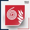 étiquettes adhésives norme iso 7010 Tuyau d’incendie non raccordé