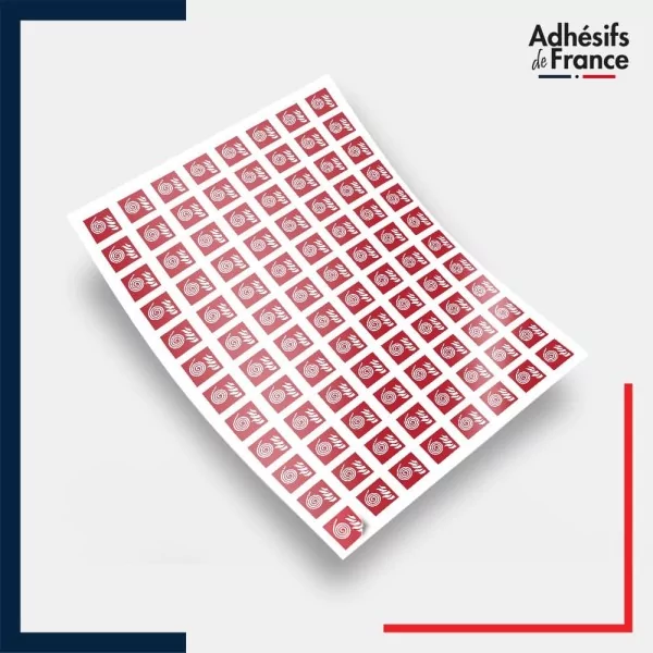 Planche de 96 pictogrammes norme iso 7010 Tuyau d’incendie non raccordé