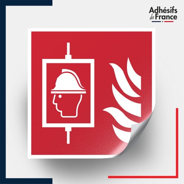 adhésif norme iso 7010 Ascenseur sapeurs pompiers