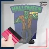 Adhésif Halloween sous film transfert Momie Halloween monster
