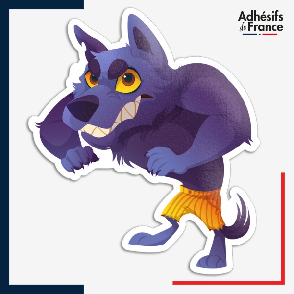 Sticker Loup-Garou