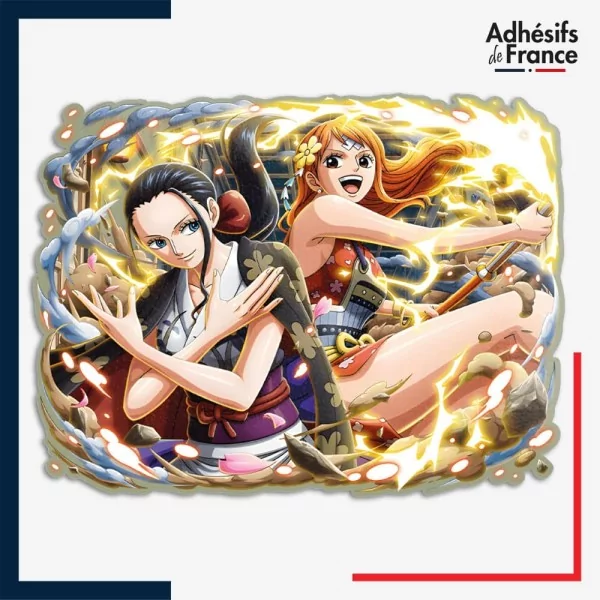 Sticker One Piece - Nami et Robin
