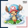 Sticker One Piece - Tony Tony Chopper en voyage