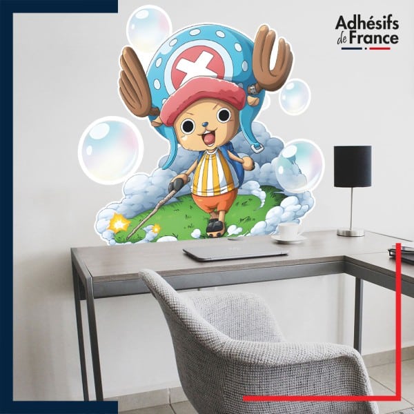 Adhésif grand format One Piece - Tony Tony Chopper en voyage