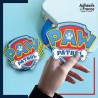 autocollant petit format La Pat' Patrouille - Logo Paw Patrol : La Pat' Patrouille