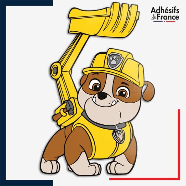 Sticker La Pat' Patrouille - Ruben membre Paw Patrol