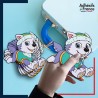 autocollant petit format La Pat' Patrouille - Everest membre Paw Patrol