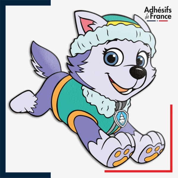 Sticker La Pat' Patrouille - Everest membre Paw Patrol