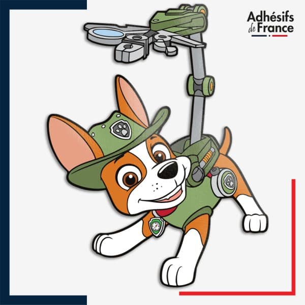 Sticker La Pat' Patrouille - Tracker membre Paw Patrol