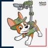 Sticker La Pat' Patrouille - Tracker membre Paw Patrol