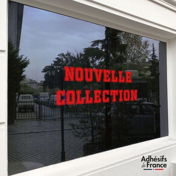 Sticker Nouvelle collection Rouge