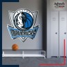 Adhésif grand format écusson basket - Dallas Mavericks