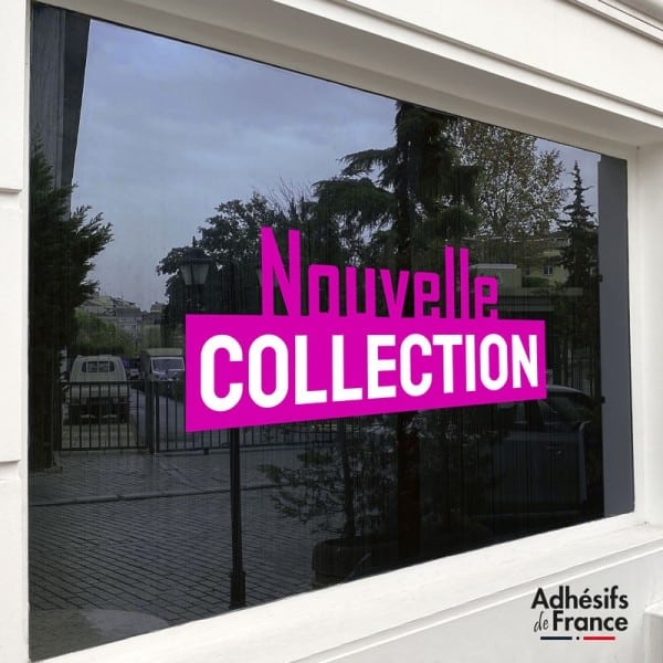 Sticker Nouvelle collection Rose